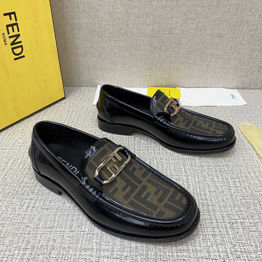 Fendi O-Lock Loafers - PerfectKickZ