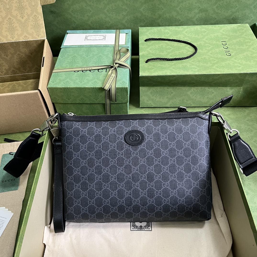 Gucci Messenger bag with Interlocking G(30-22.5-5cm) - PerfectKickZ