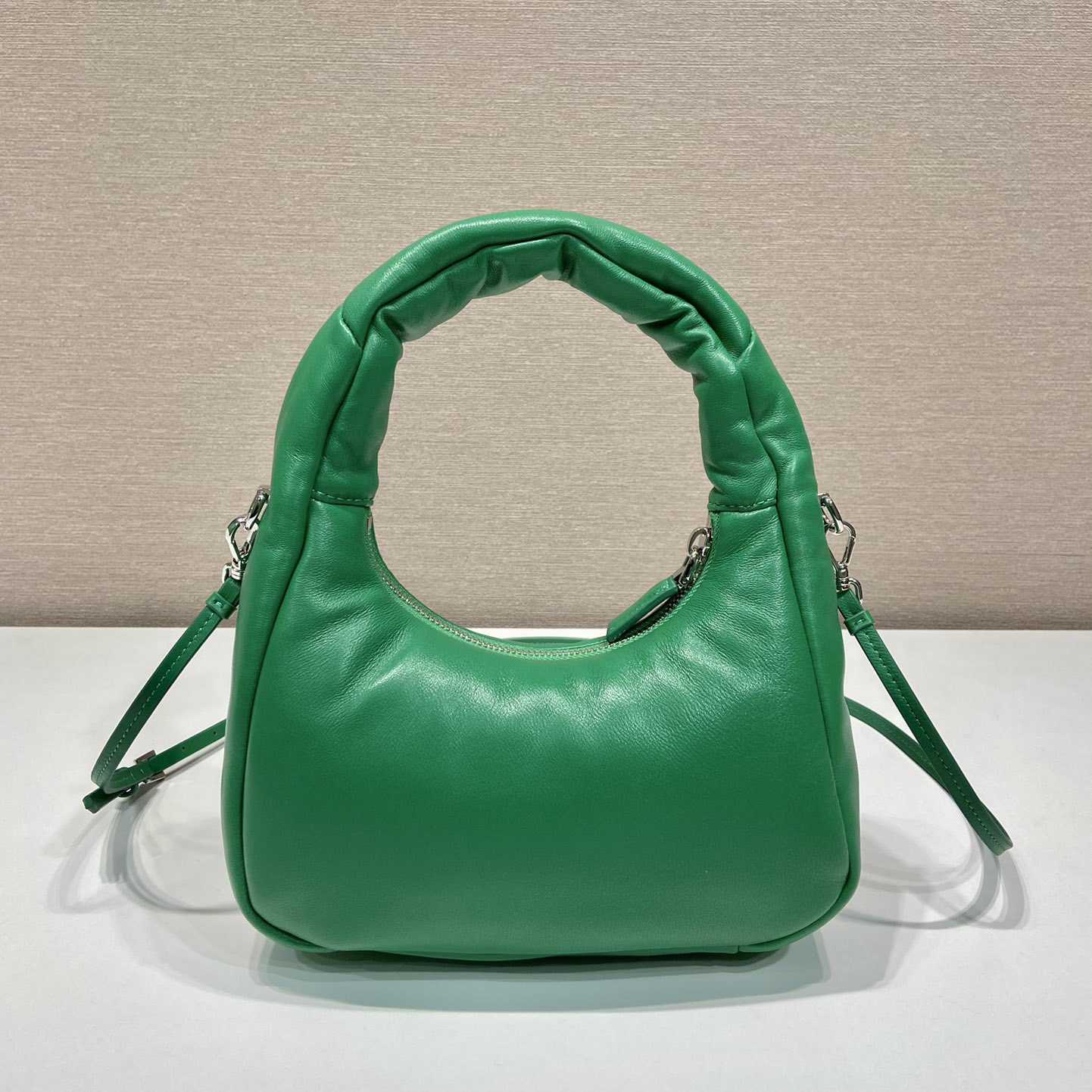 Prada Soft Padded Nappa Leather Mini-Bag - PerfectKickZ