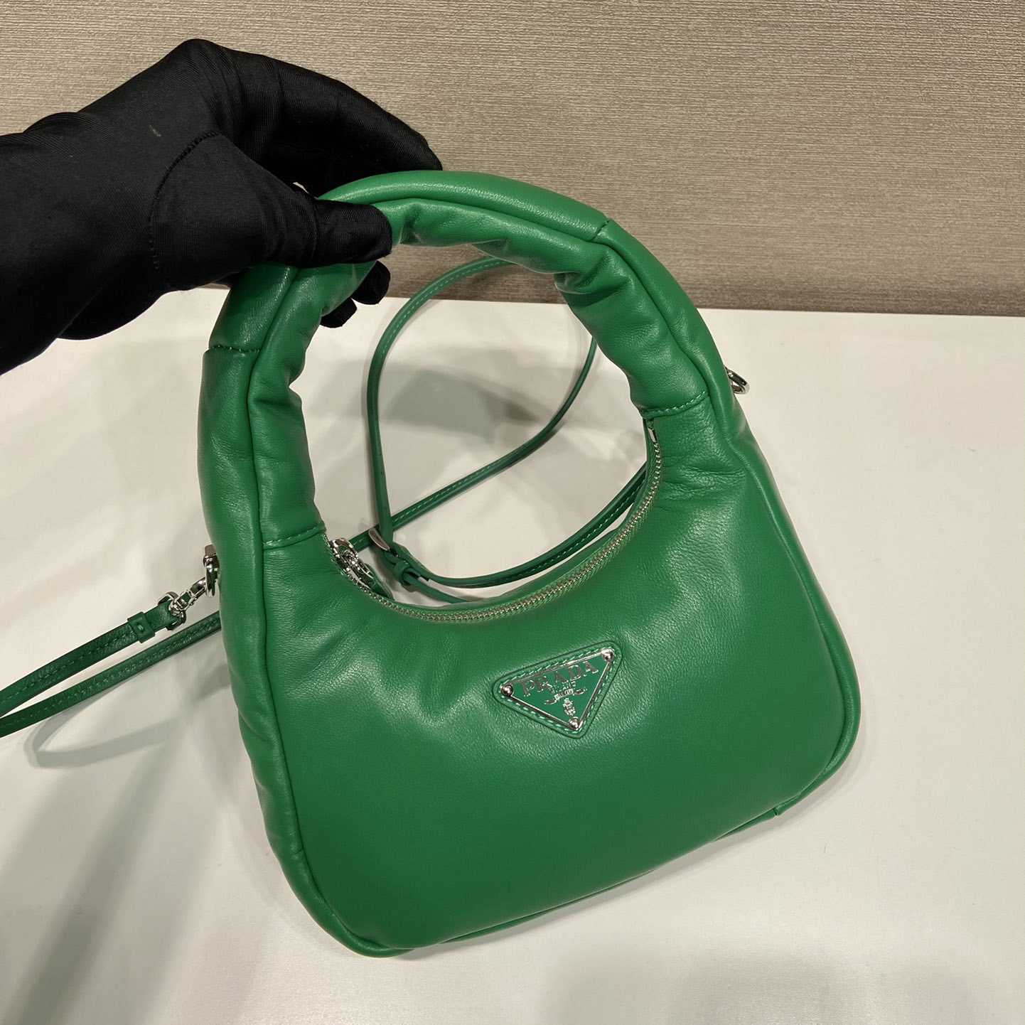 Prada Soft Padded Nappa Leather Mini-Bag - 