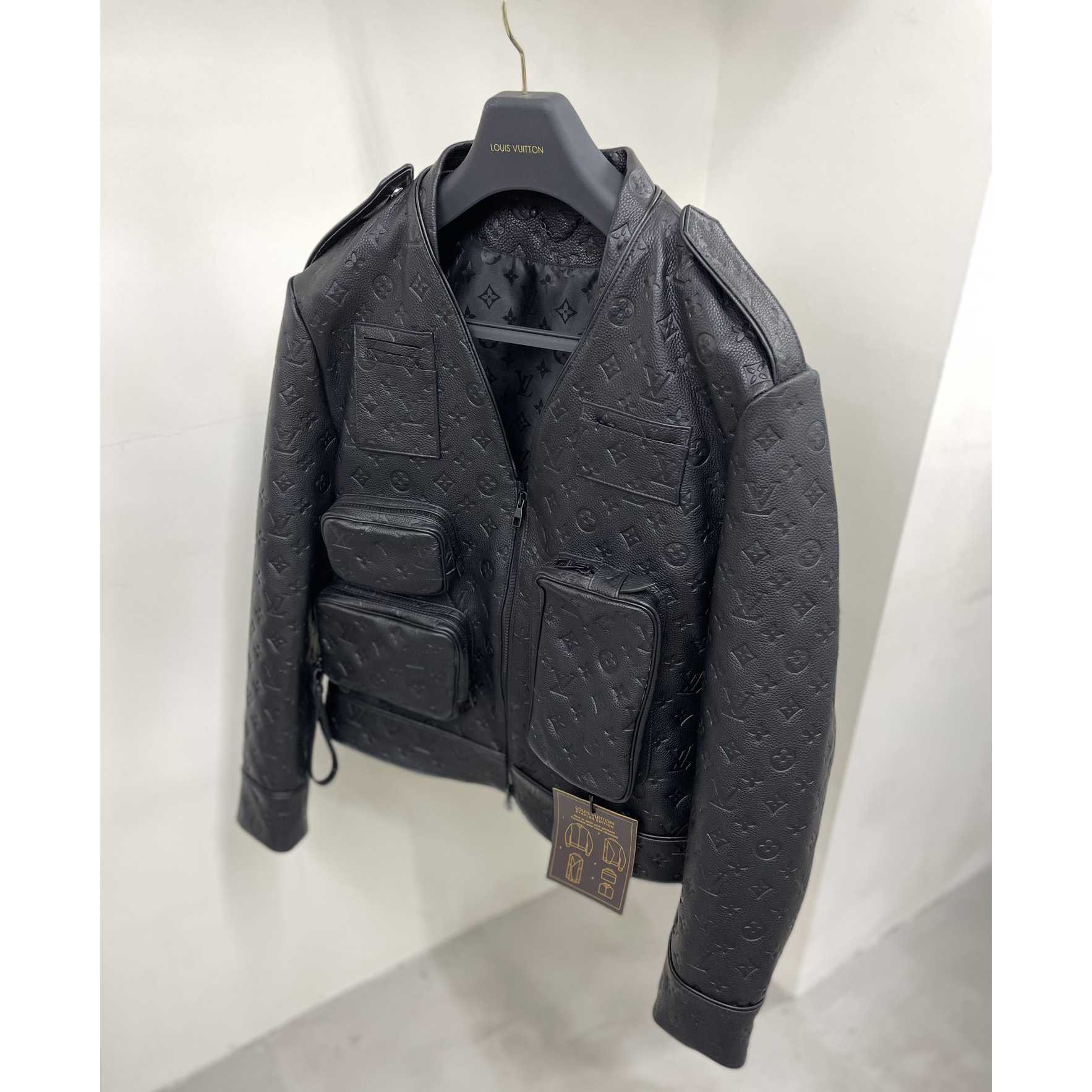 Louis Vuitton Monogram Embossed Utility Jacket - 