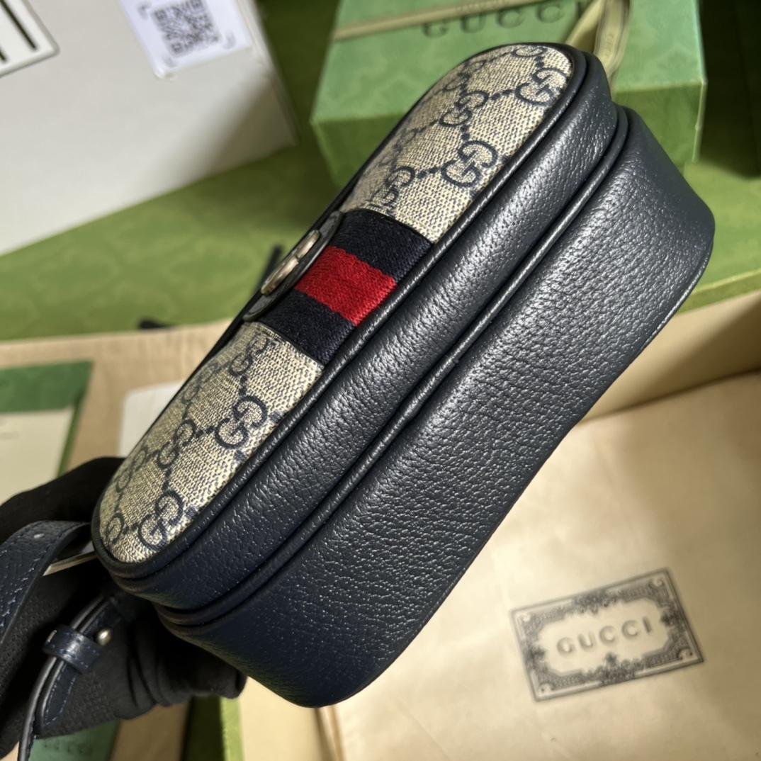 Gucci Ophidia Small Messenger Bag(24-13-6CM)   - PerfectKickZ