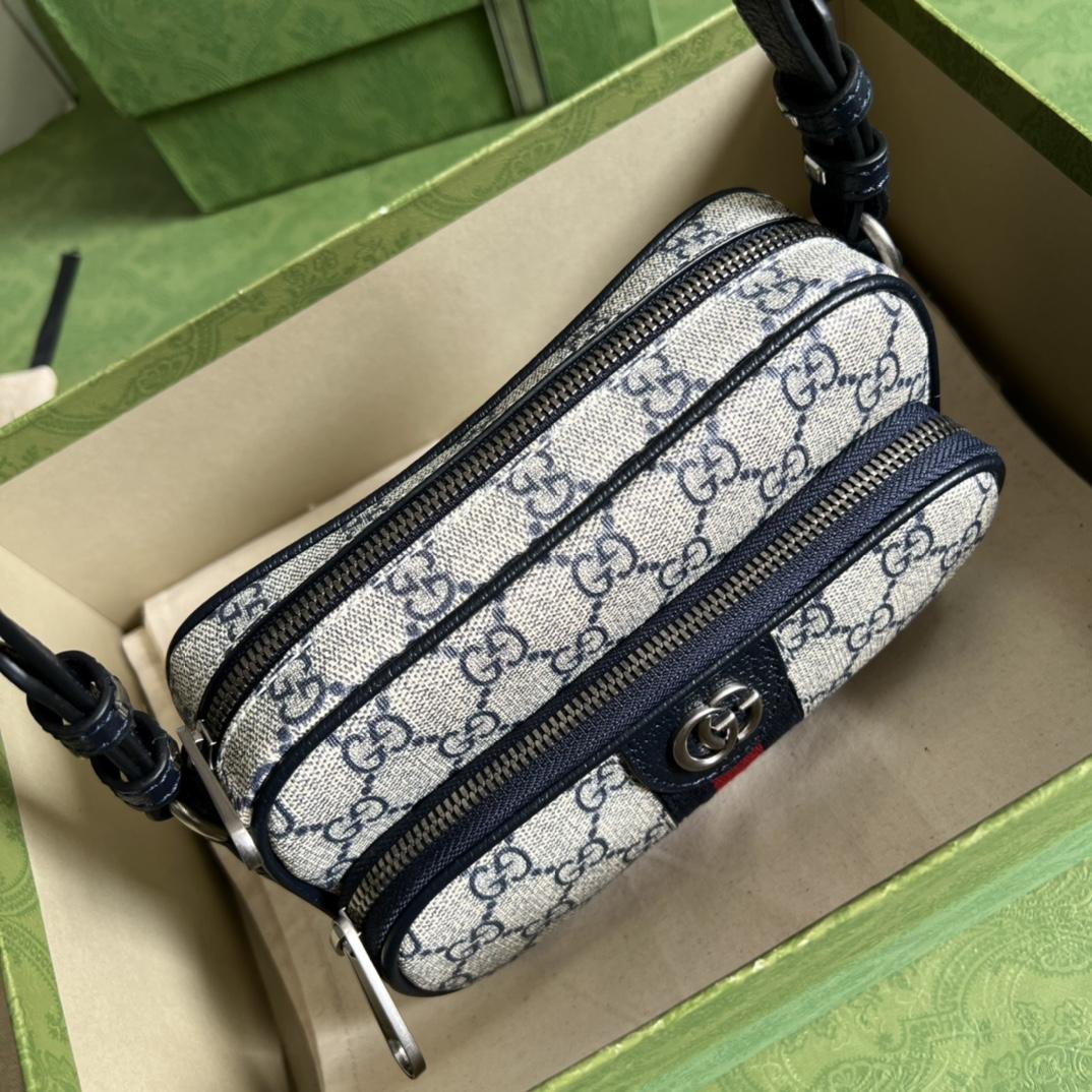 Gucci Ophidia Small Messenger Bag(24-13-6CM)   - 