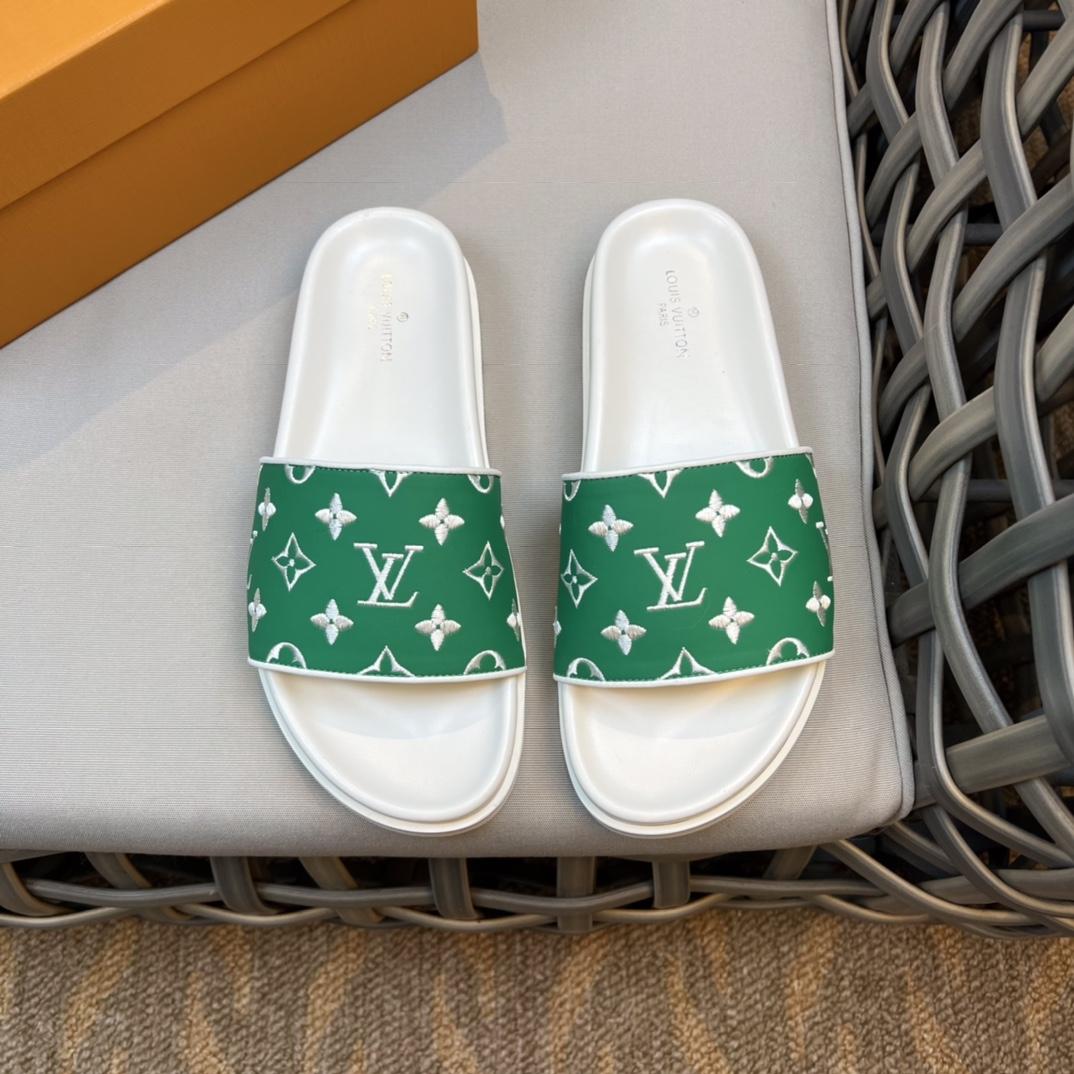 Louis Vuitton Monogram Sandals - PerfectKickZ