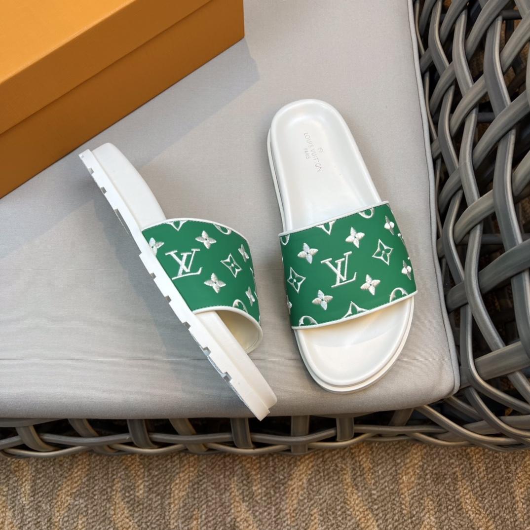Louis Vuitton Monogram Sandals - PerfectKickZ