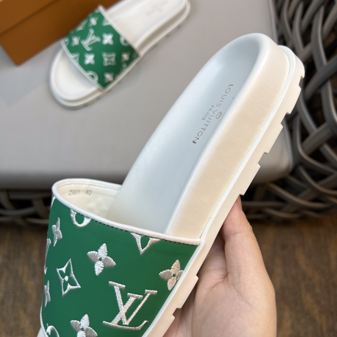 Louis Vuitton Monogram Sandals - PerfectKickZ