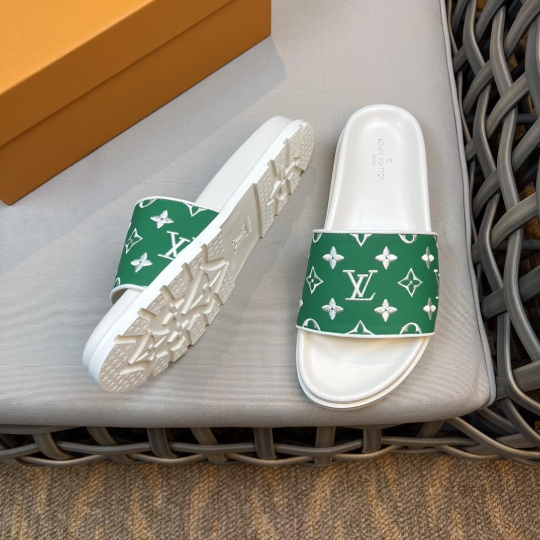 Louis Vuitton Monogram Sandals - PerfectKickZ