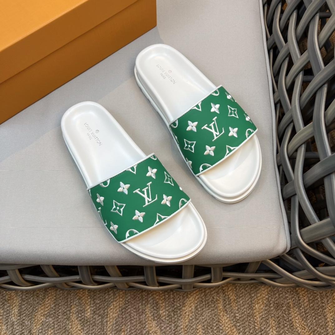 Louis Vuitton Monogram Sandals - PerfectKickZ