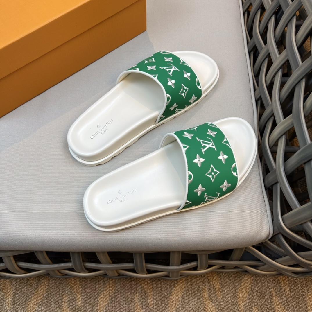 Louis Vuitton Monogram Sandals - PerfectKickZ
