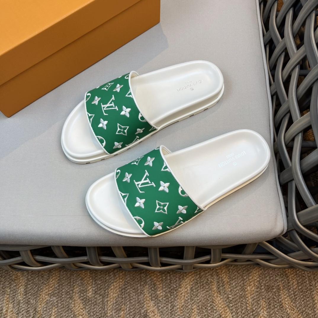 Louis Vuitton Monogram Sandals - PerfectKickZ