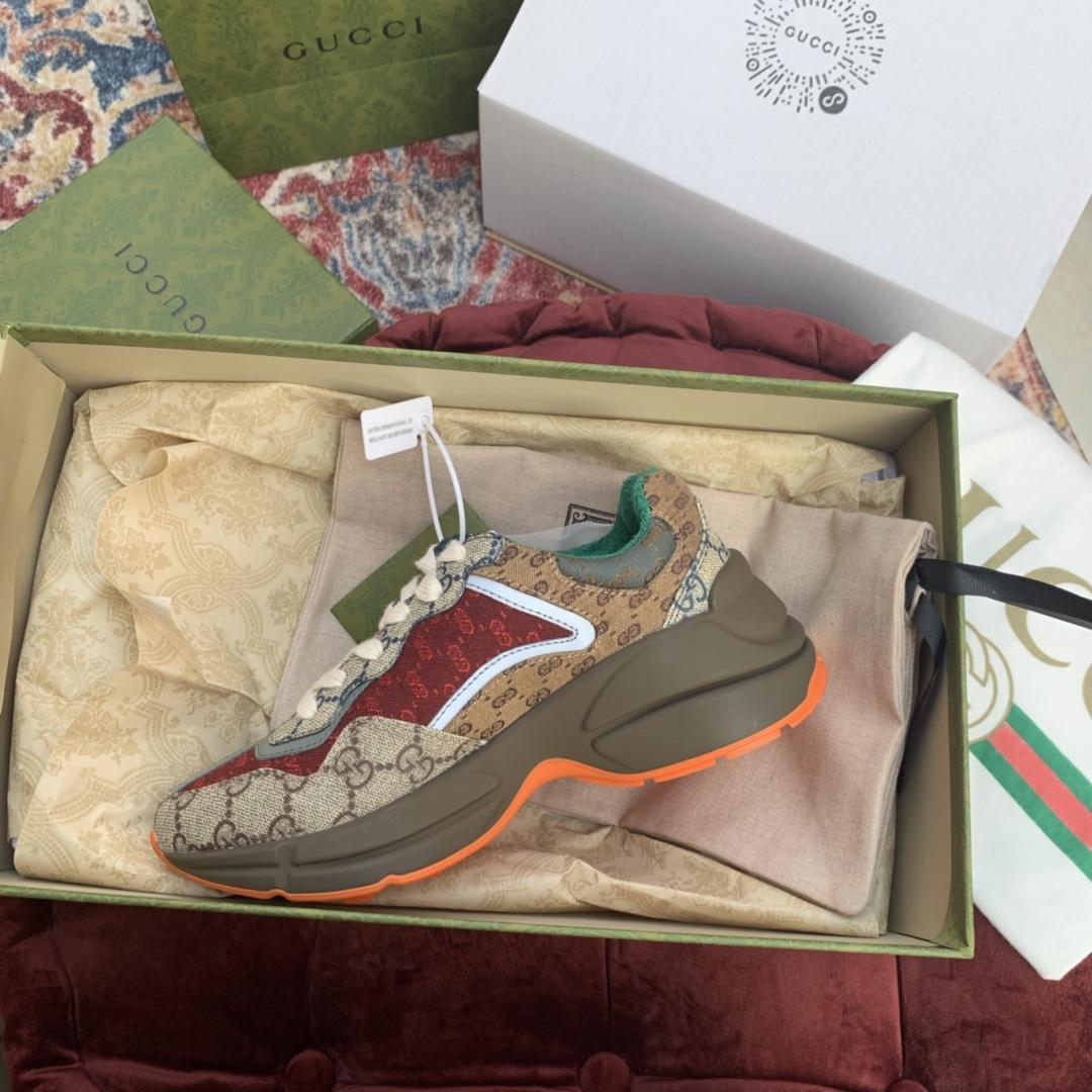 Gucci GG Rhyton Sneaker(upon uk size) - PerfectKickZ