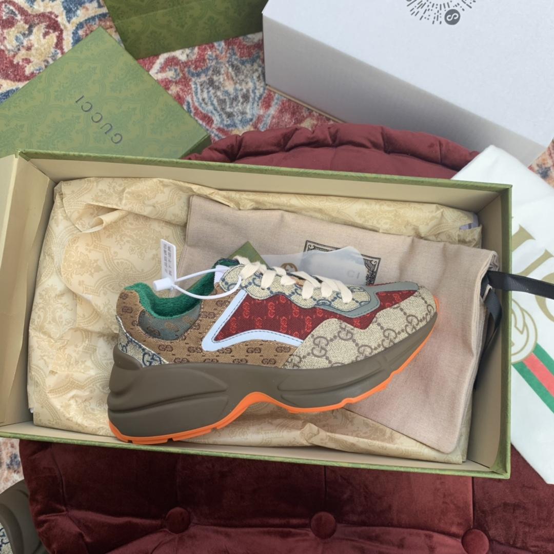 Gucci GG Rhyton Sneaker(upon uk size) - PerfectKickZ