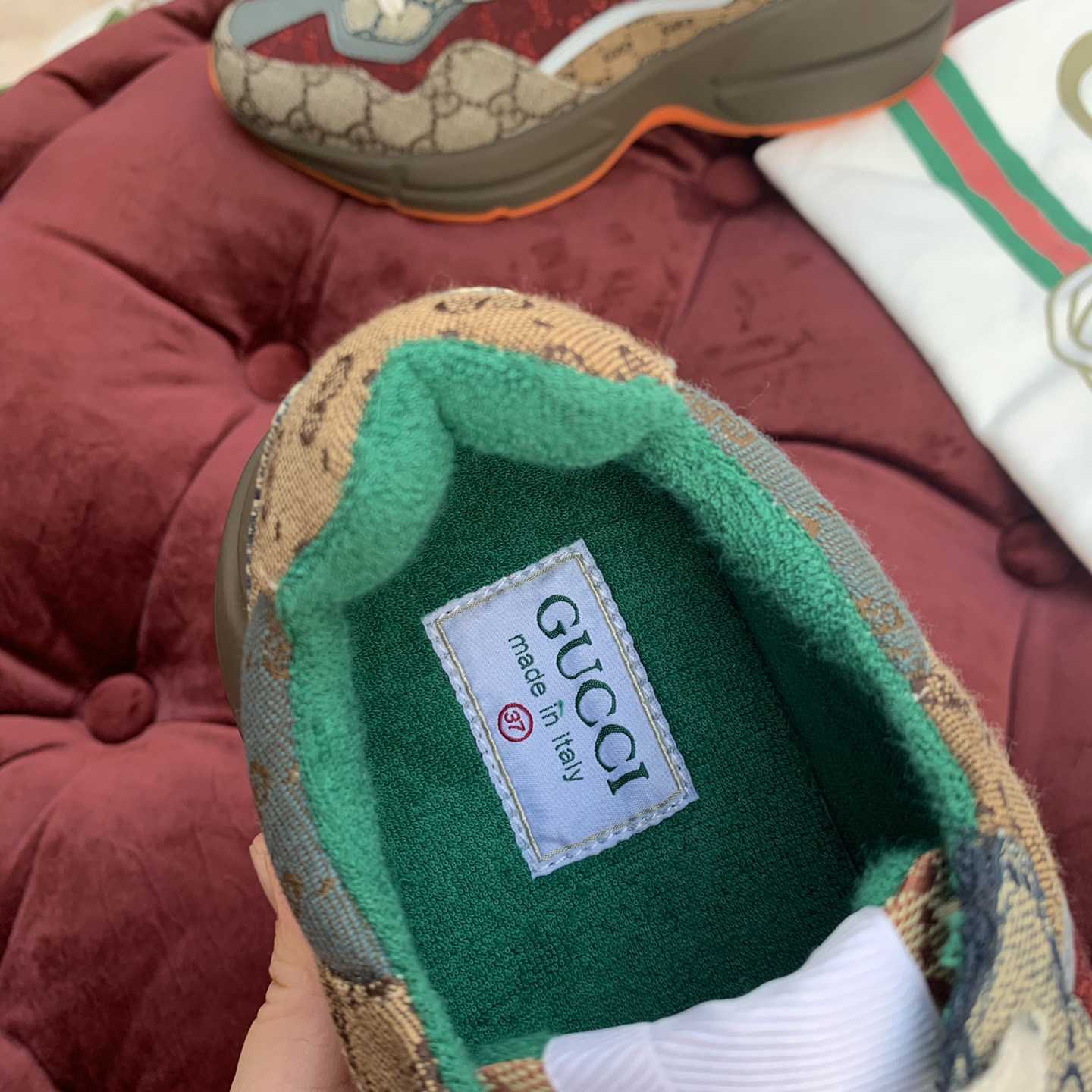 Gucci GG Rhyton Sneaker(upon uk size) - PerfectKickZ