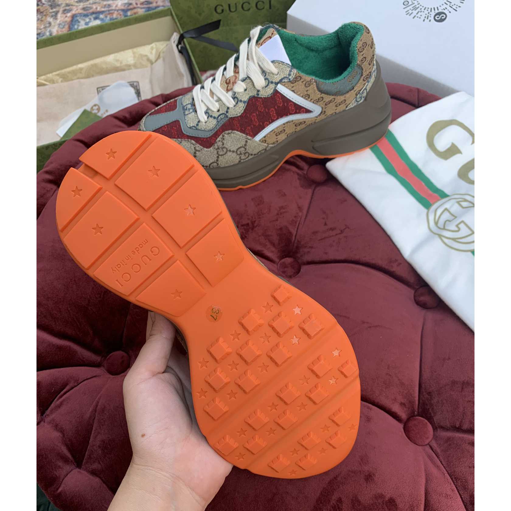Gucci GG Rhyton Sneaker(upon uk size) - PerfectKickZ