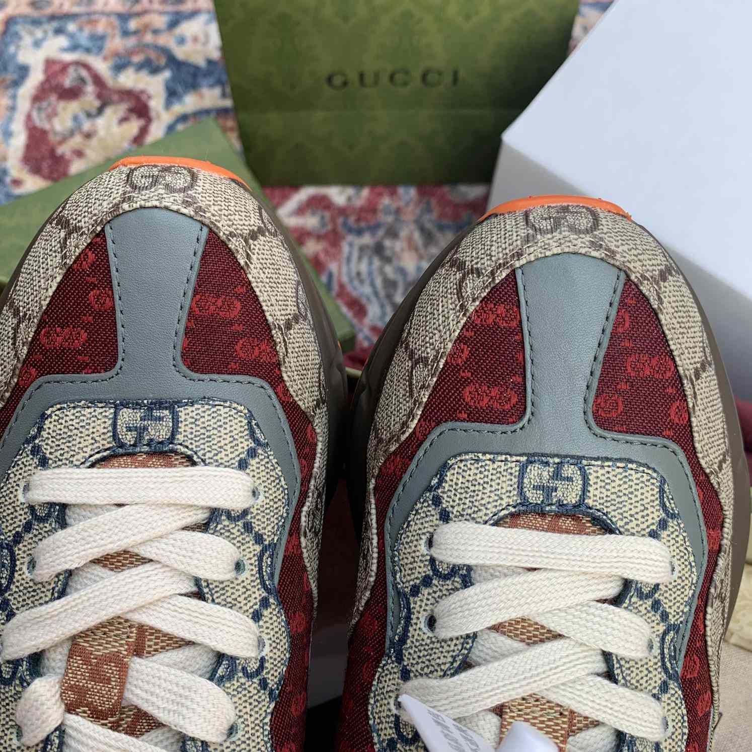 Gucci GG Rhyton Sneaker(upon uk size) - PerfectKickZ