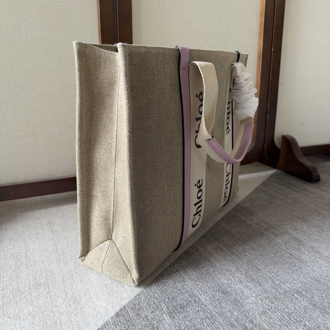 Chloe Large Woody Tote Bag(45-33-13 cm) - PerfectKickZ