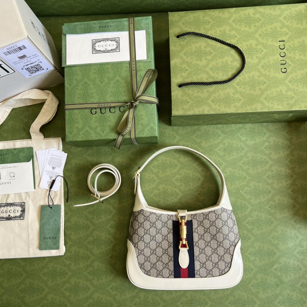 Gucci Jackie 1961 Small Shoulder Bag(28*19*4.5cm)   - PerfectKickZ