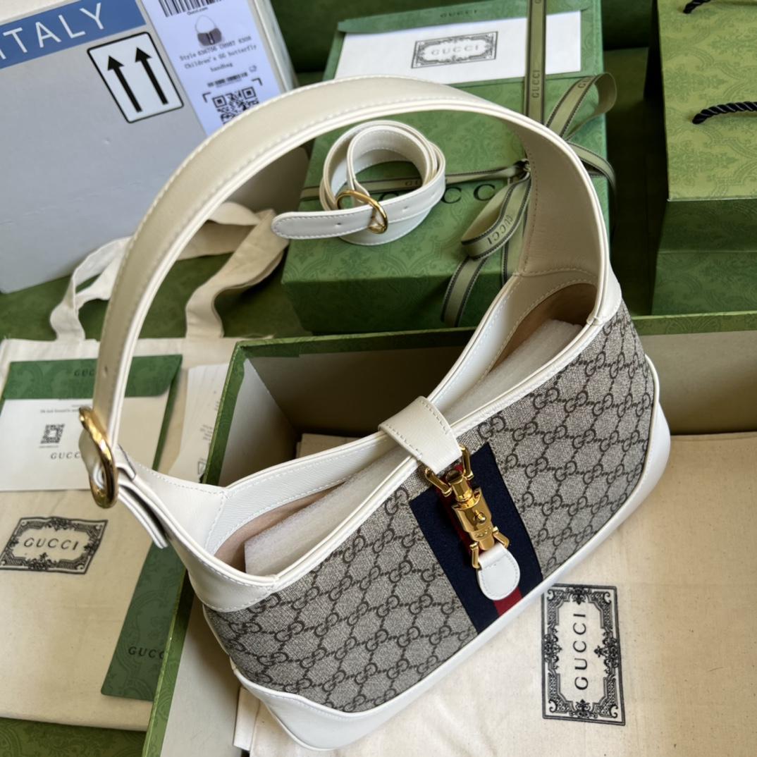Gucci Jackie 1961 Small Shoulder Bag(28*19*4.5cm)   - 