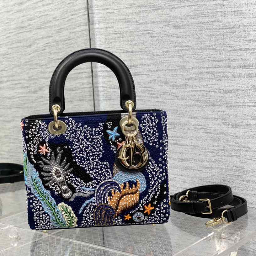 Dior Medium Lady Dior Bag  24cm - PerfectKickZ