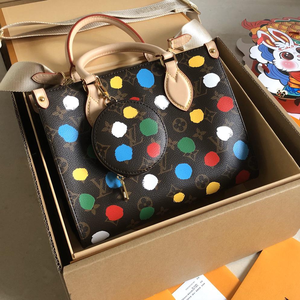 Louis Vuitton LV x YK OnTheGo PM​ (25 x 19 x 11.5 CM)   M46380 - PerfectKickZ