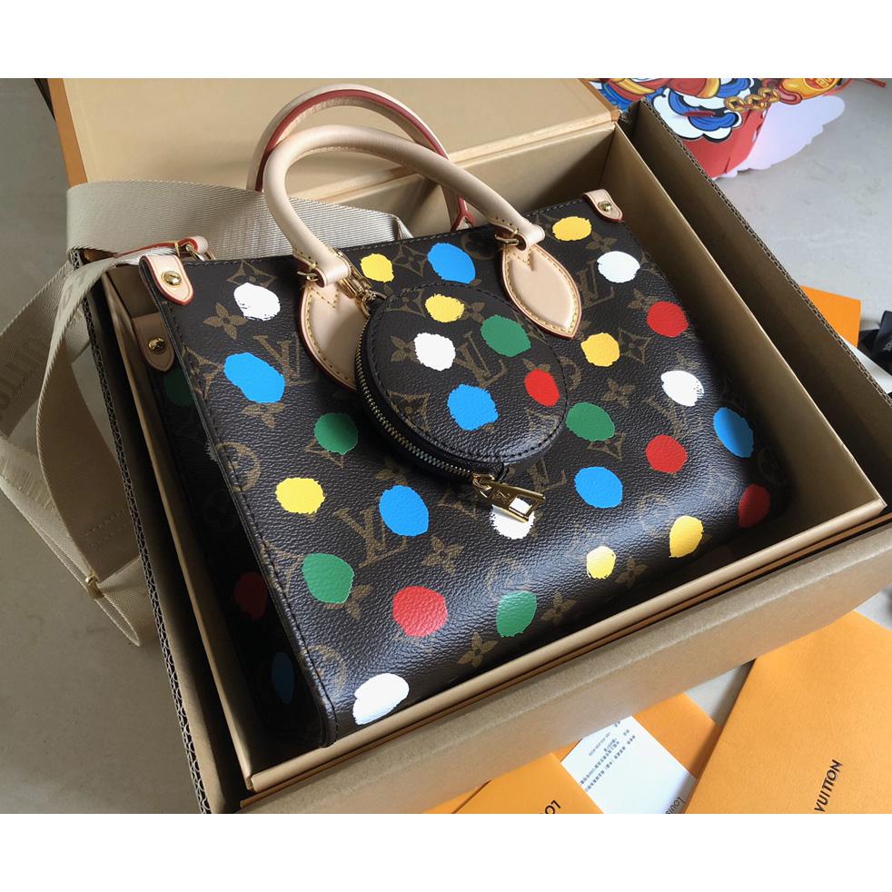 Louis Vuitton LV x YK OnTheGo PM​ (25 x 19 x 11.5 CM)   M46380 - PerfectKickZ