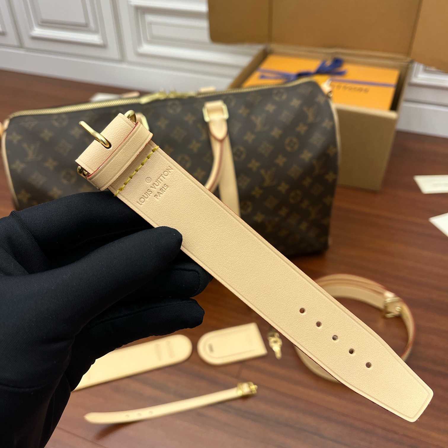 Louis Vuitton Keepall Bandoulière 45   M41418 - PerfectKickZ