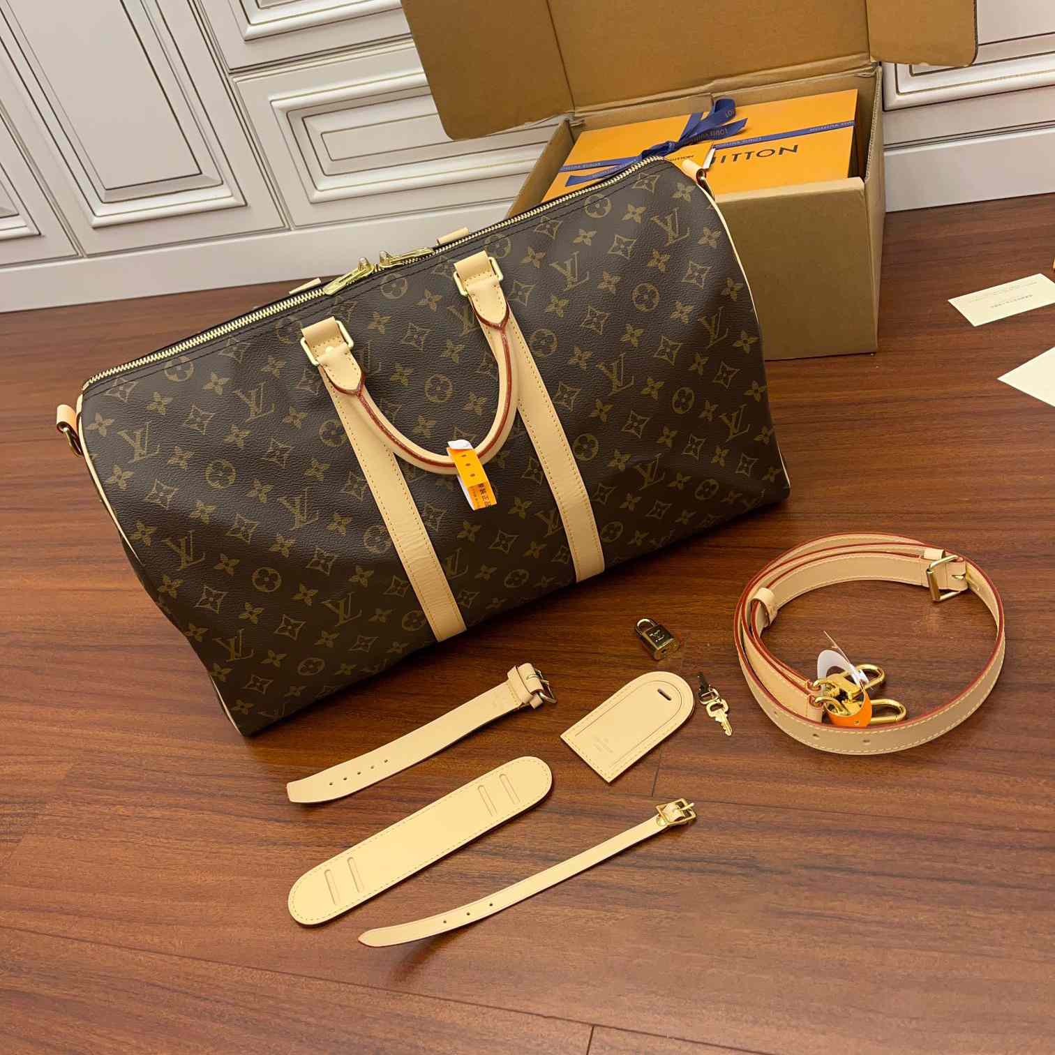 Louis Vuitton Keepall Bandoulière 45   M41418 - PerfectKickZ