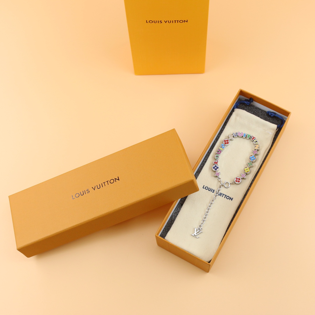 Louis Vuitton Monogram Party Bracelet    MP3282 - PerfectKickZ