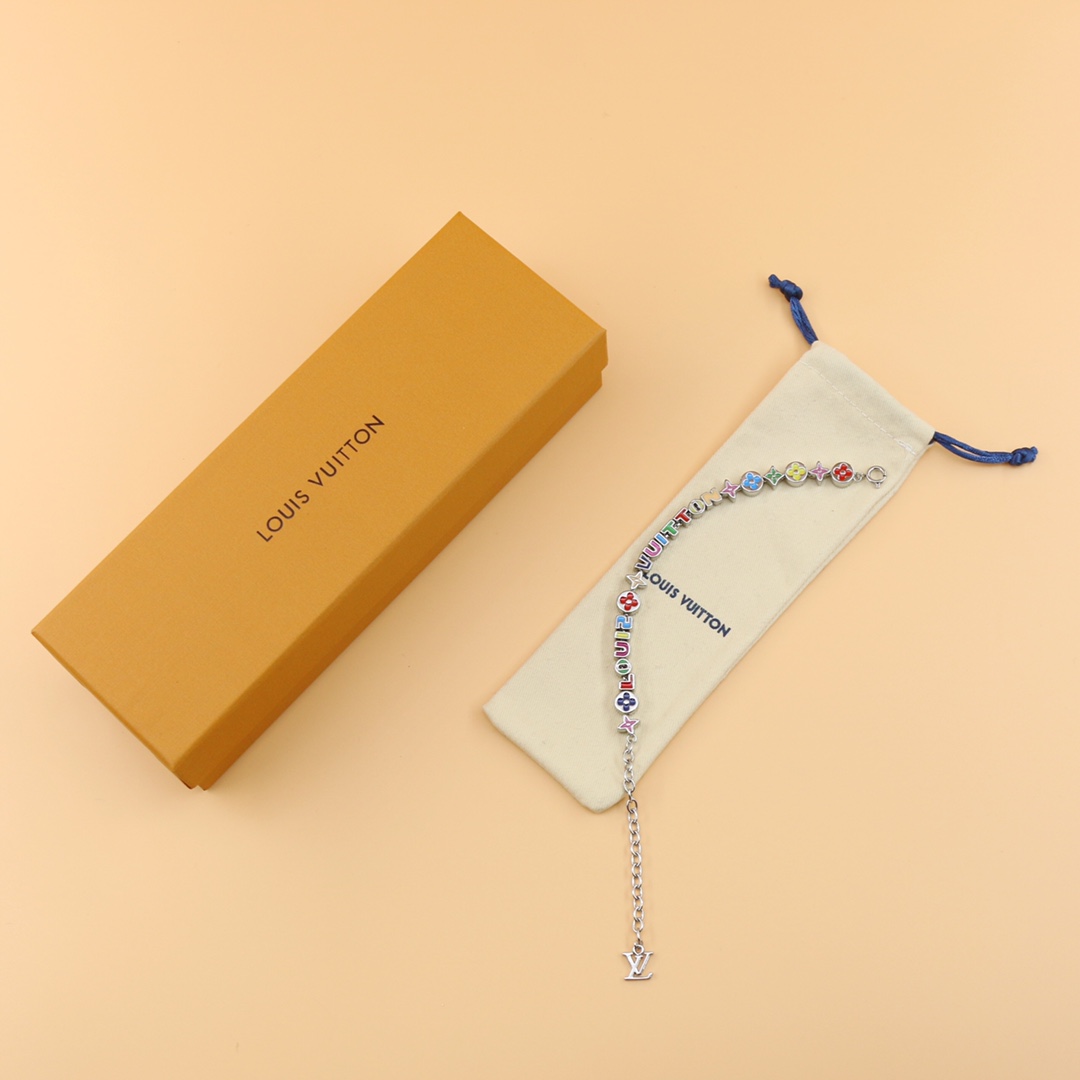 Louis Vuitton Monogram Party Bracelet    MP3282 - PerfectKickZ