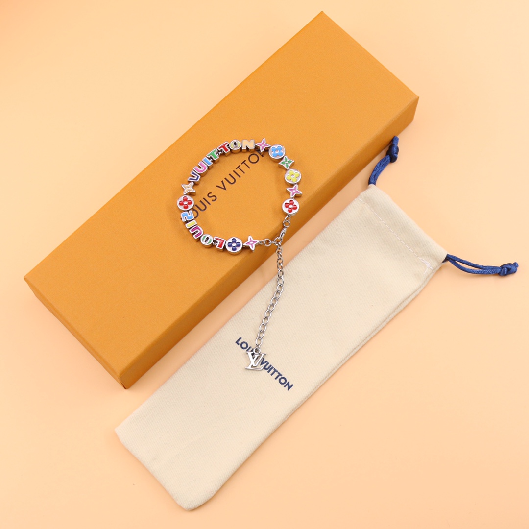 Louis Vuitton Monogram Party Bracelet    MP3282 - PerfectKickZ