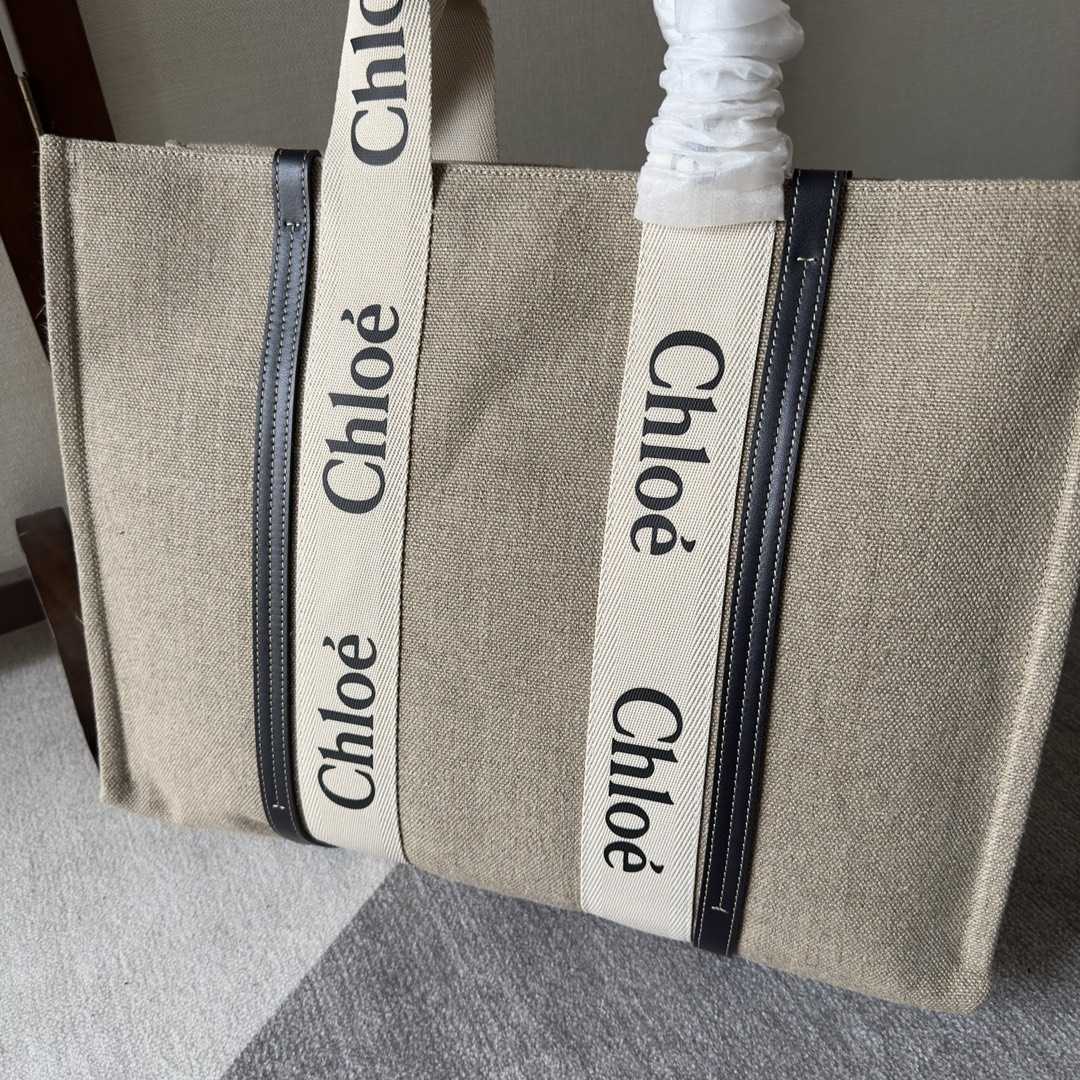 Chloe Large Woody Tote Bag(45-33-13 cm) - PerfectKickZ