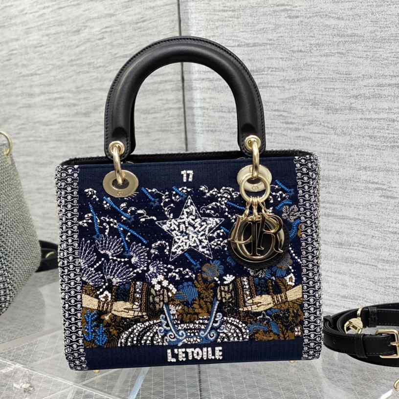 Dior Medium Lady Dior Bag  24cm - PerfectKickZ