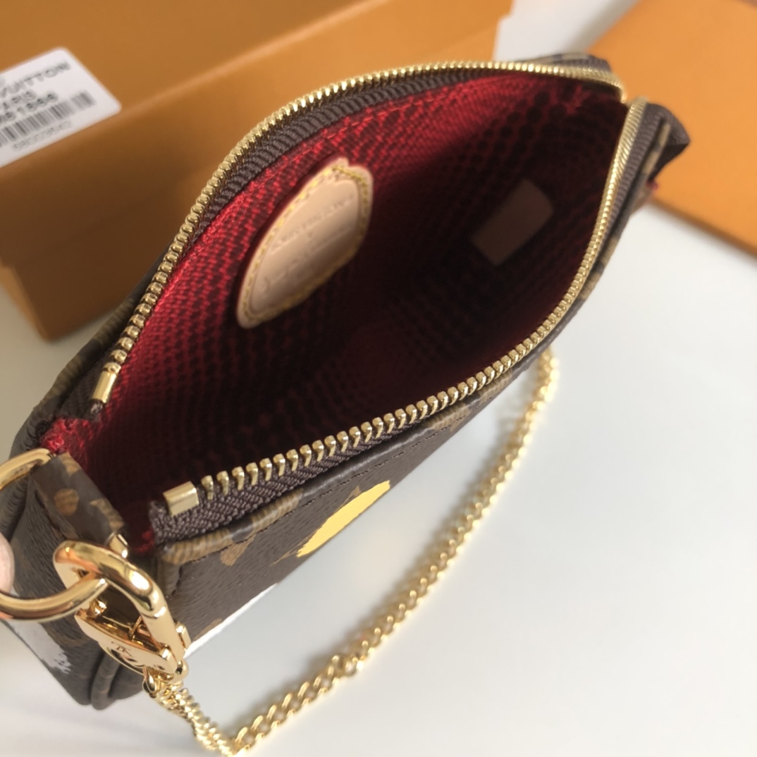 Louis Vuitton LV x YK Mini Pochette Accessoires(14 x 9 x 2cm)        M81866 - PerfectKickZ