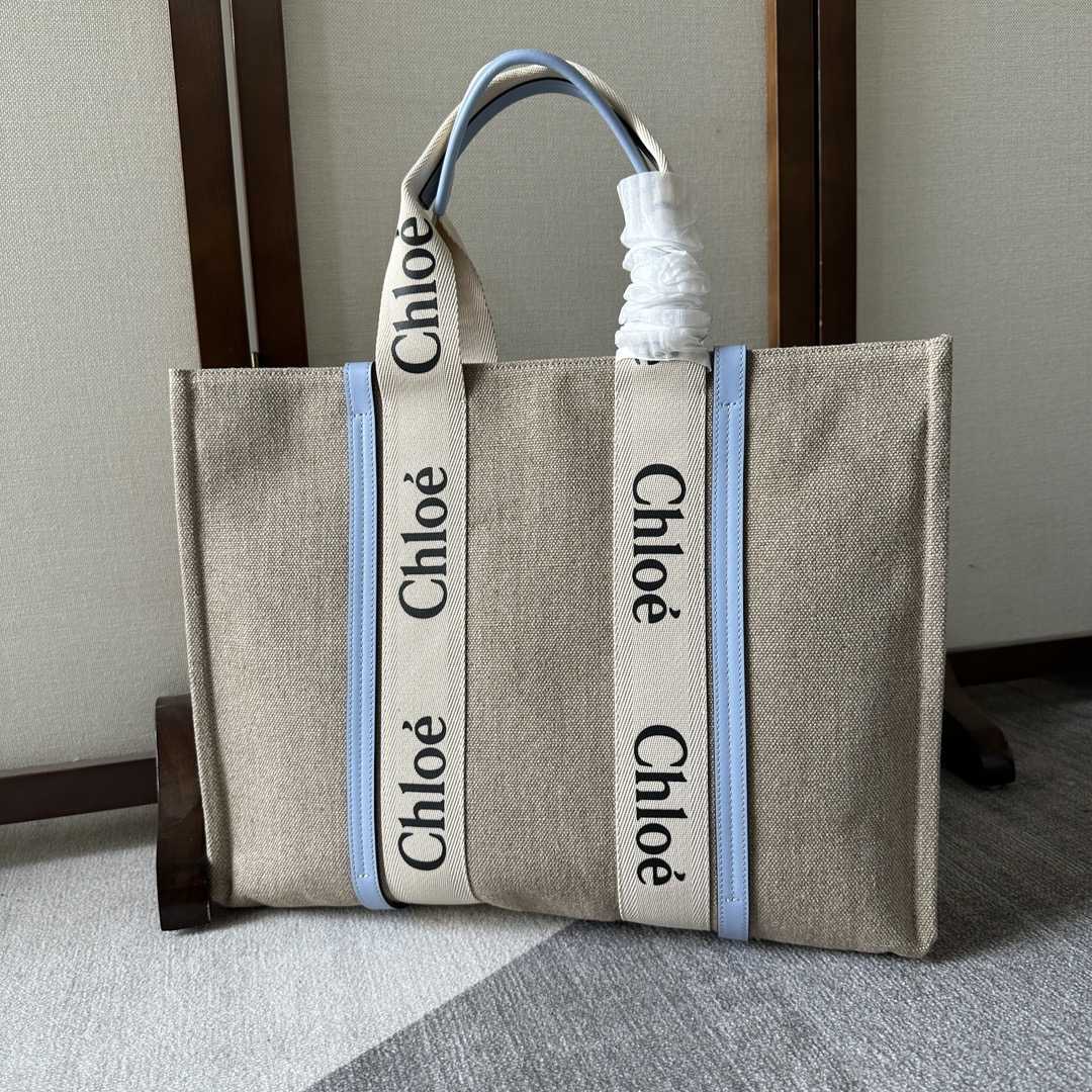 Chloe Large Woody Tote Bag(45-33-13 cm) - PerfectKickZ