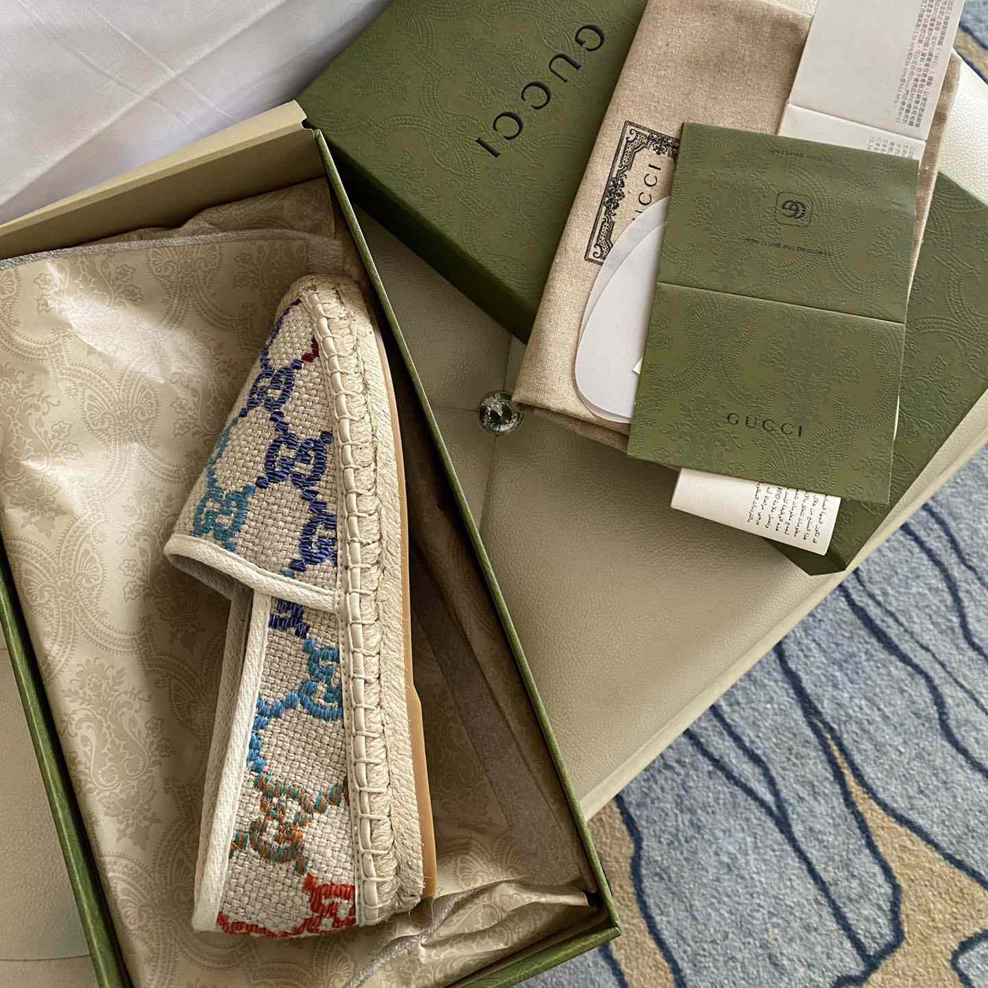 Gucci GG Jacquard Espadrilles - PerfectKickZ