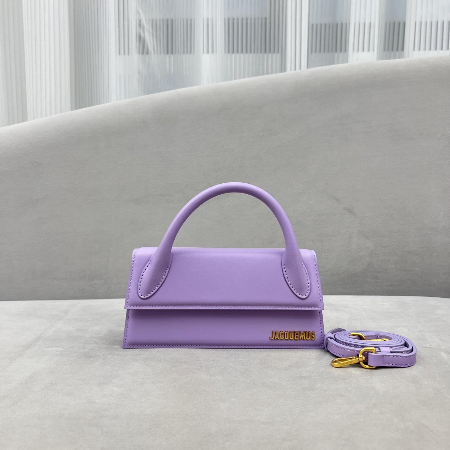Jacquemus Le Chiquito Long Signature Handbag(21-10-6cm) - PerfectKickZ