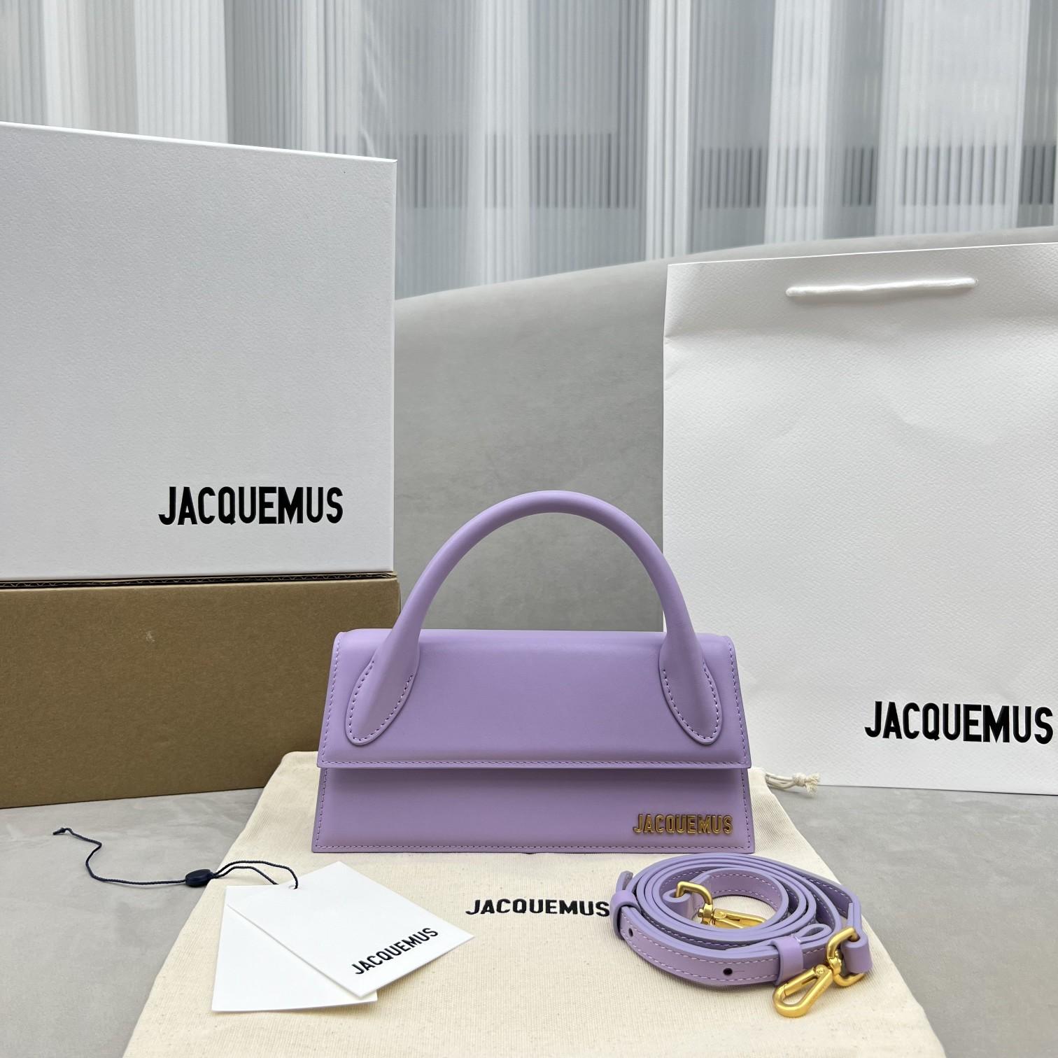 Jacquemus Le Chiquito Long Signature Handbag(21-10-6cm) - PerfectKickZ