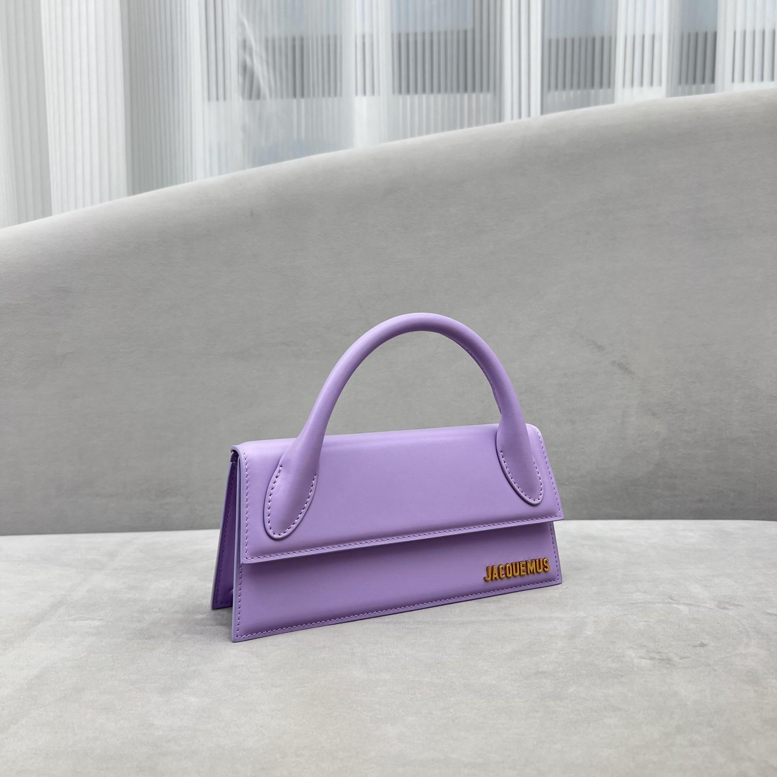 Jacquemus Le Chiquito Long Signature Handbag(21-10-6cm) - 