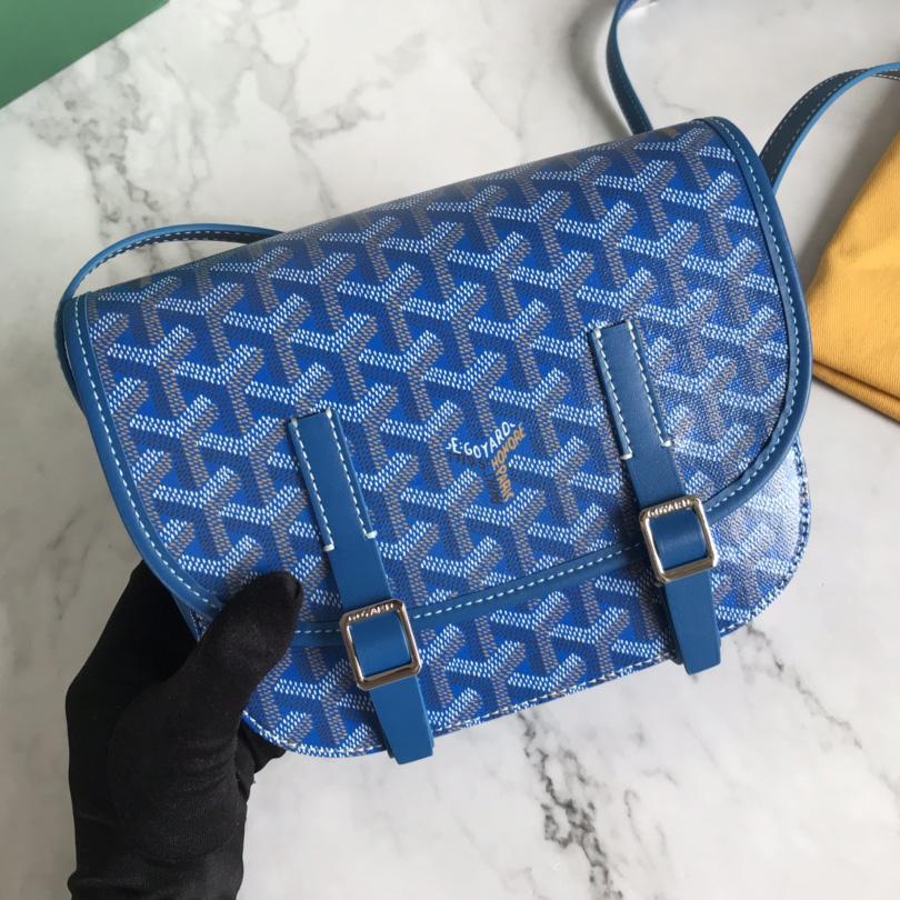 Goyard Belvedere MM Black Shoulder Bag(22-17-9.5cm)   - PerfectKickZ
