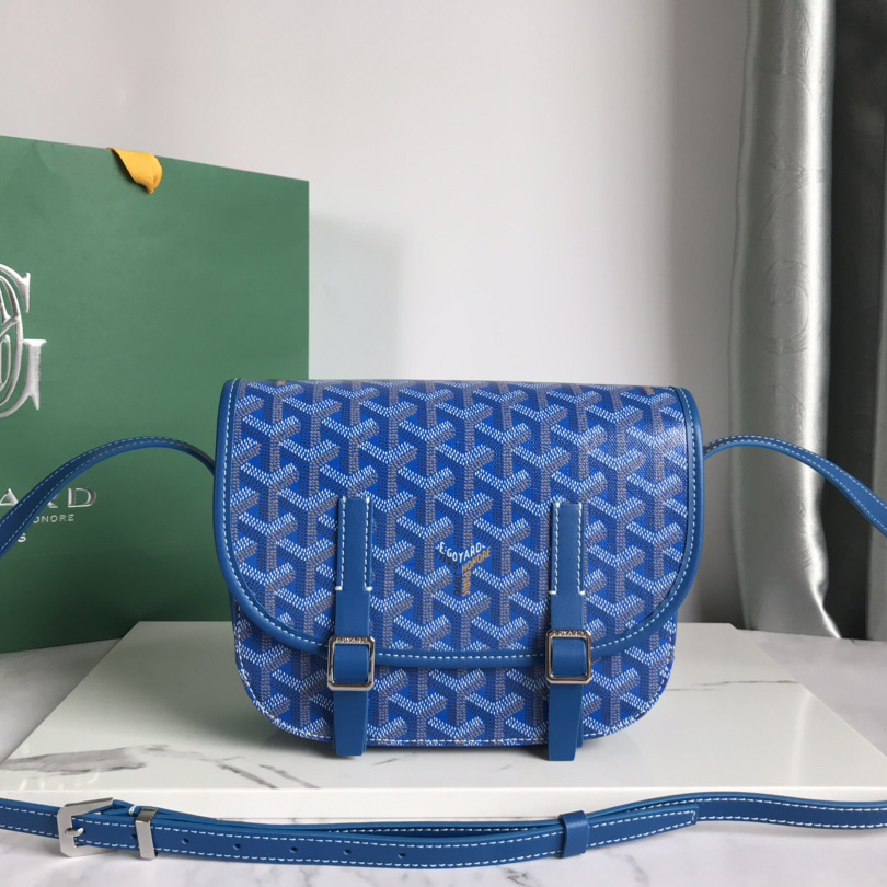 Goyard Belvedere MM Black Shoulder Bag(22-17-9.5cm)   - PerfectKickZ