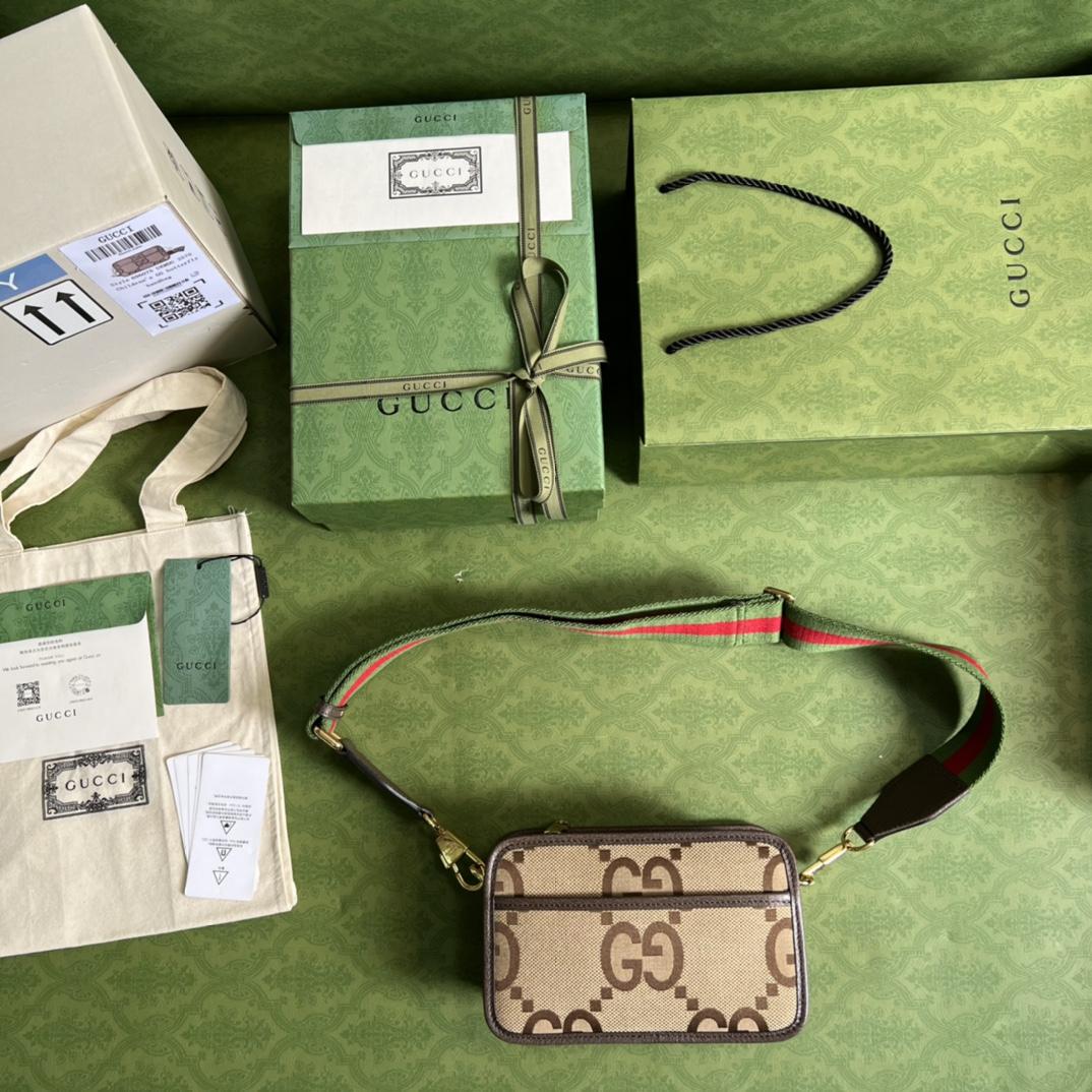 Gucci Jumbo GG Mini Bag - PerfectKickZ