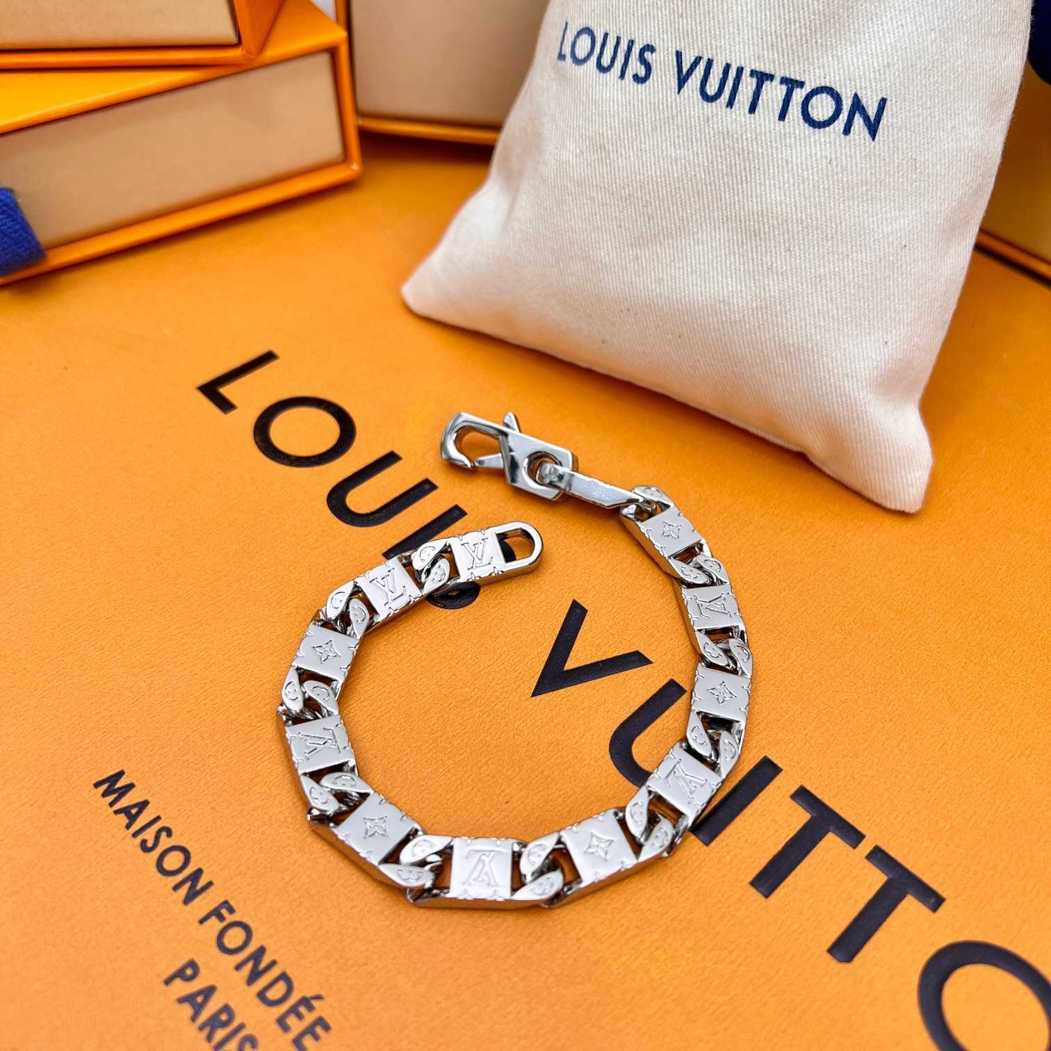 Louis Vuitton Monogram Tied Up Bracelet    M0921 - PerfectKickZ