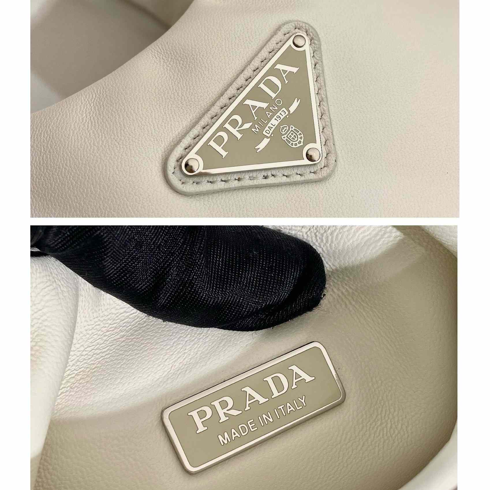 Prada Medium Padded Prada Soft Nappa Leather Bag - PerfectKickZ