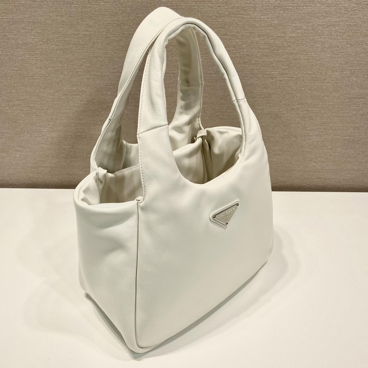 Prada Medium Padded Prada Soft Nappa Leather Bag - PerfectKickZ