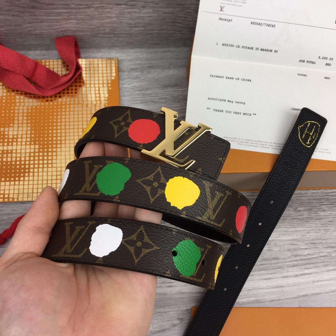Louis Vuitton LV x YK LV Initiales 30mm Reversible Infinity Dots - 
