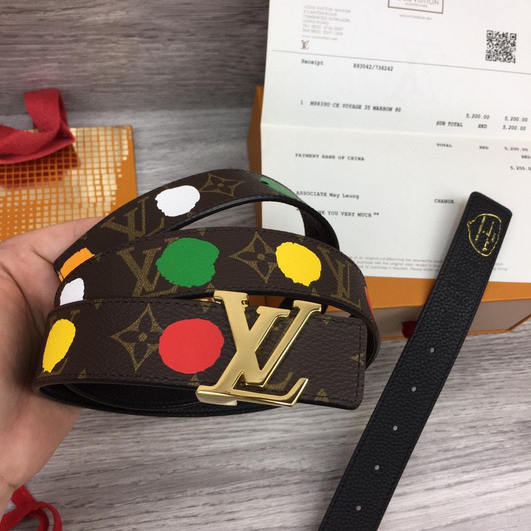 Louis Vuitton LV x YK LV Initiales 30mm Reversible Infinity Dots - 