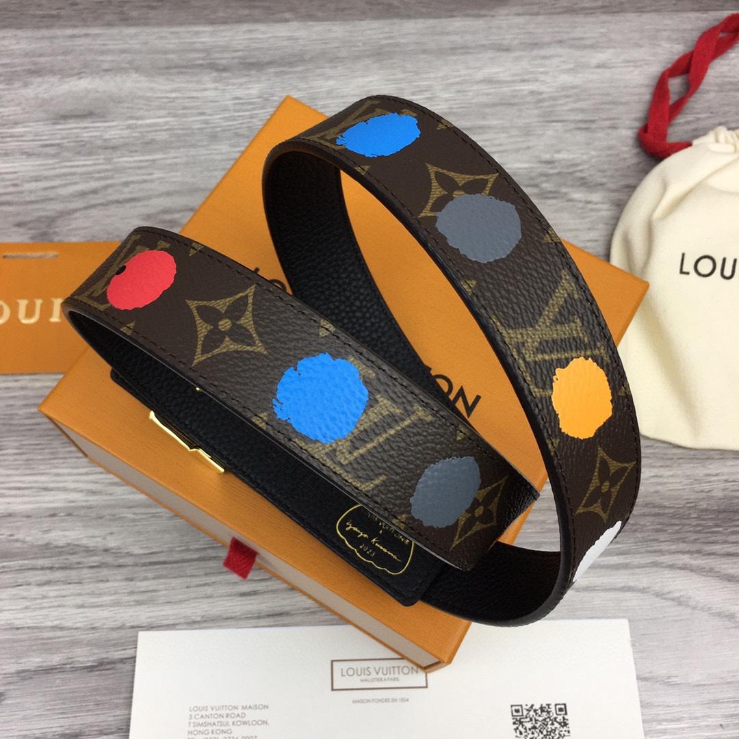 Louis Vuitton LV x YK LV Initiales 30mm Reversible Infinity Dots - 