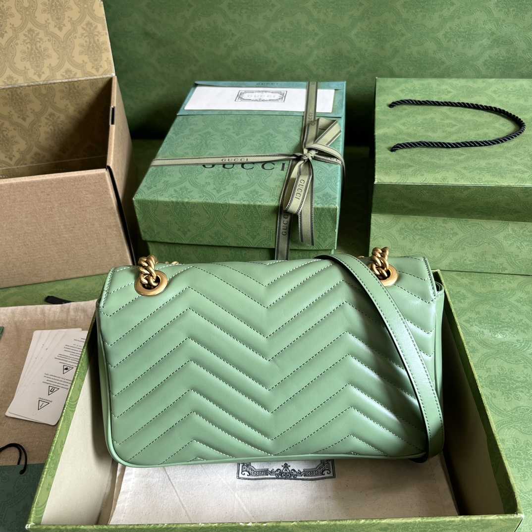 Gucci GG Marmont Small Shoulder Bag(26*15*7cm)   - PerfectKickZ
