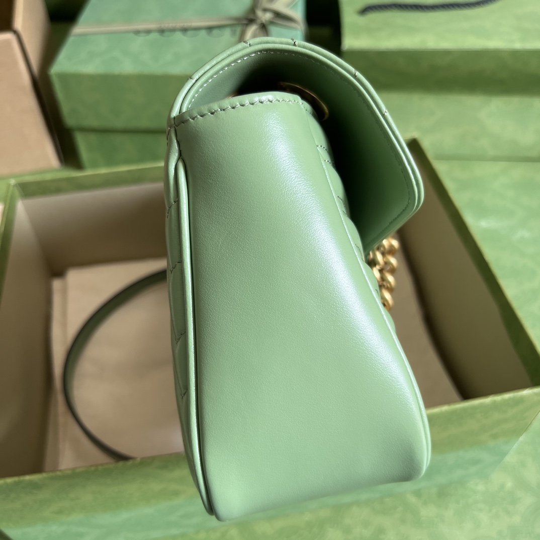 Gucci GG Marmont Small Shoulder Bag(26*15*7cm)   - PerfectKickZ