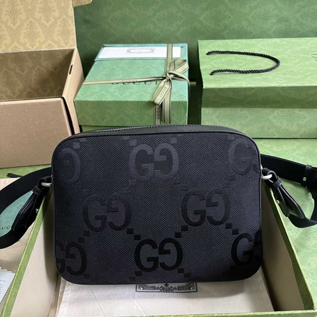 Gucci Jumbo GG Messenger Bag(25.5-20-6cm) - 